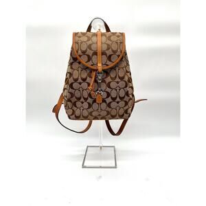 COACH Vintage Y2K Signature Mini Backpack, Brown